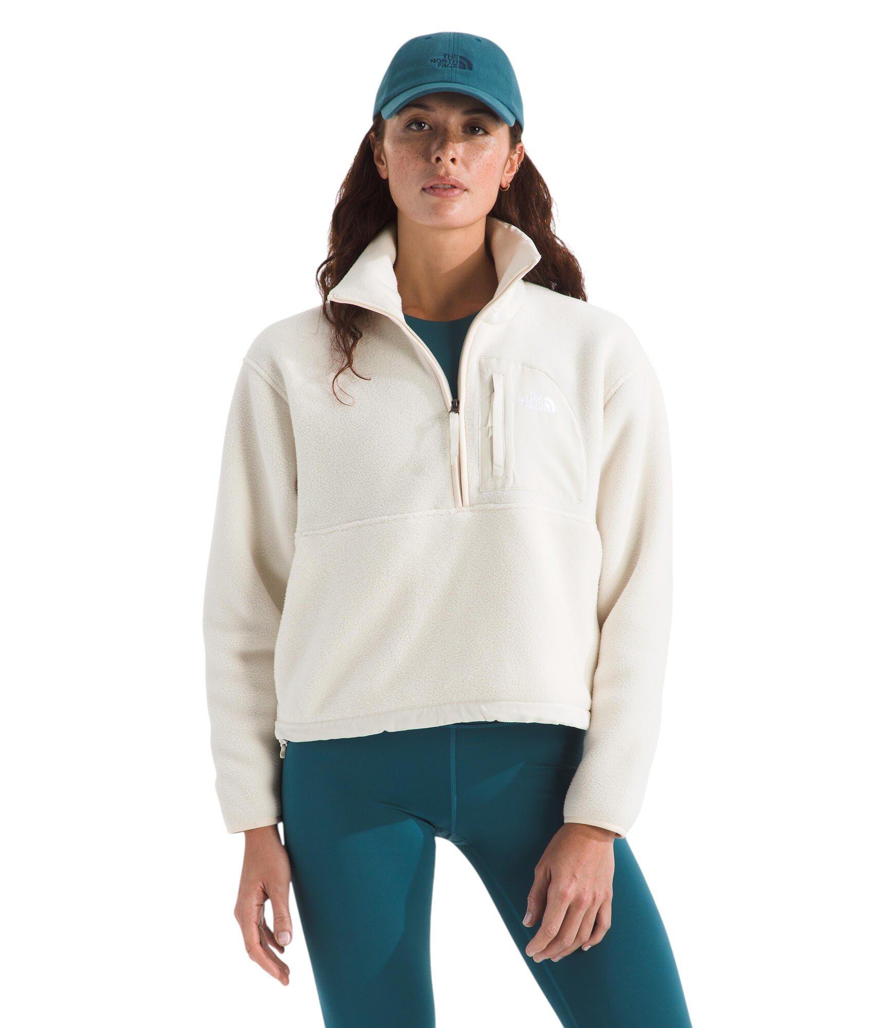 The North Face Women's Yumiori Off Peak 1/2 Zip Jacket - White - WHITE